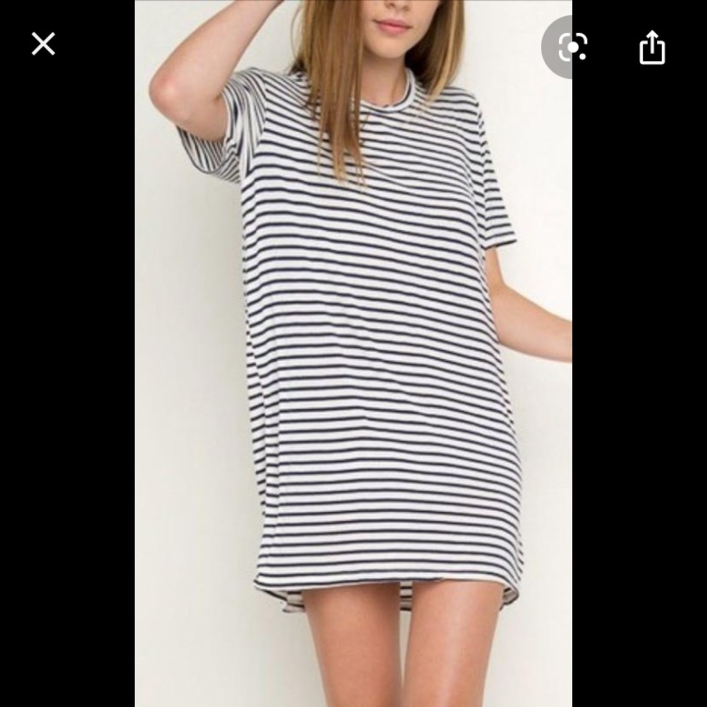 Brandy Melville striped t-shirt dress
